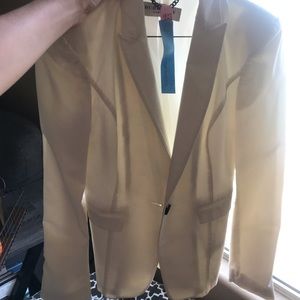 White Burberry jacket